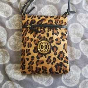 Cheetah patterned bag